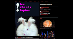 Desktop Screenshot of leschaudslapins.com